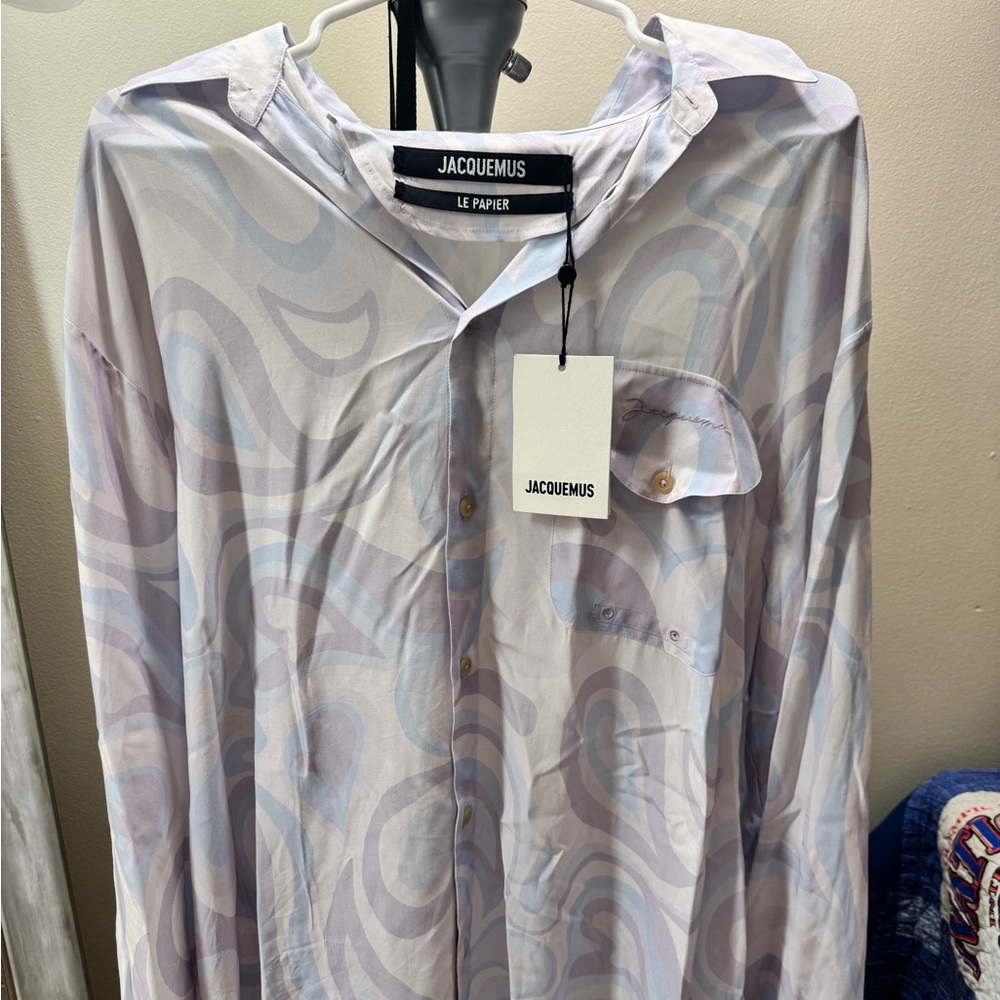 Jacquemus Le Papier Pastel Shirt - Picture 2 of 5